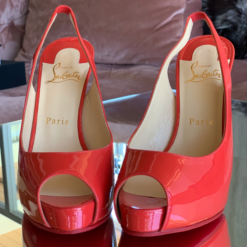 Brand New Red Christian Louboutin Heels